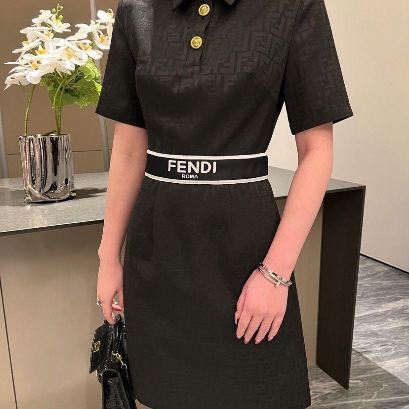 New Presbywork Stitching Waist Dress 1024031510