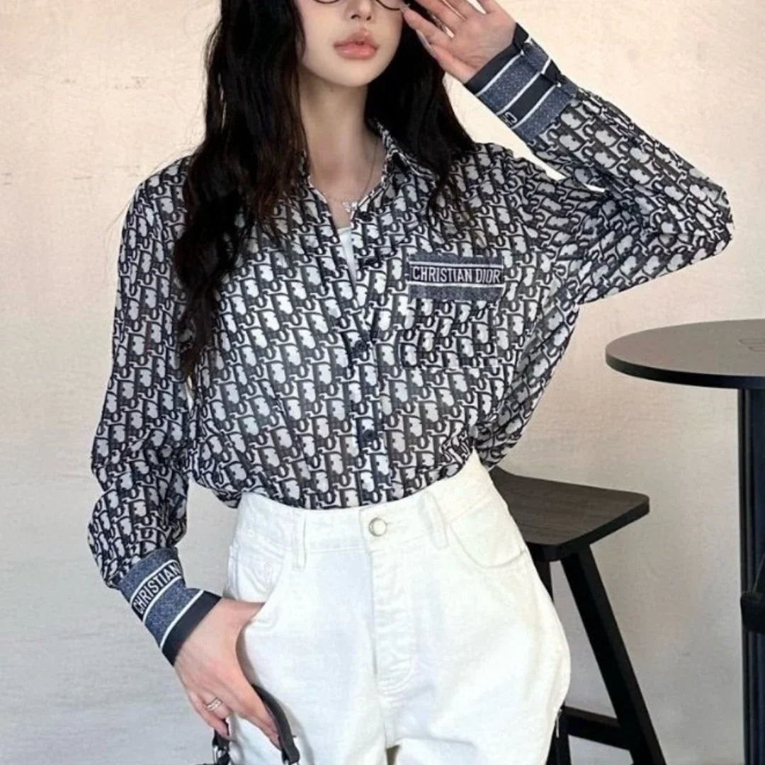 New Sunscreen Shirt Western Style All-match 1024042909