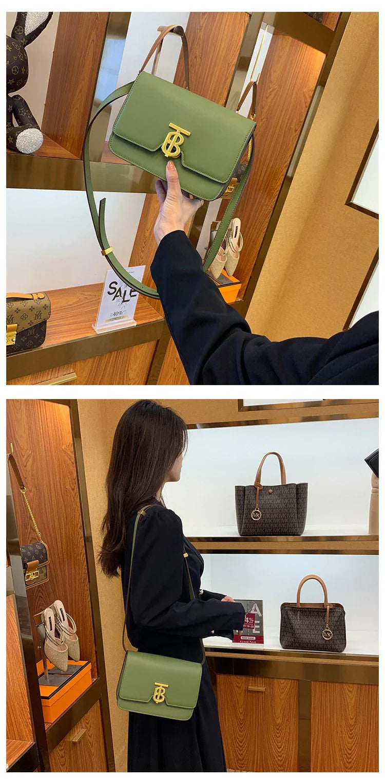 Fashion New Women's Bag, Simple And Solid Color Tofu Bag 1024010302