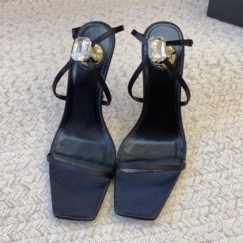 New Diamond Satin Sandal 0425020504