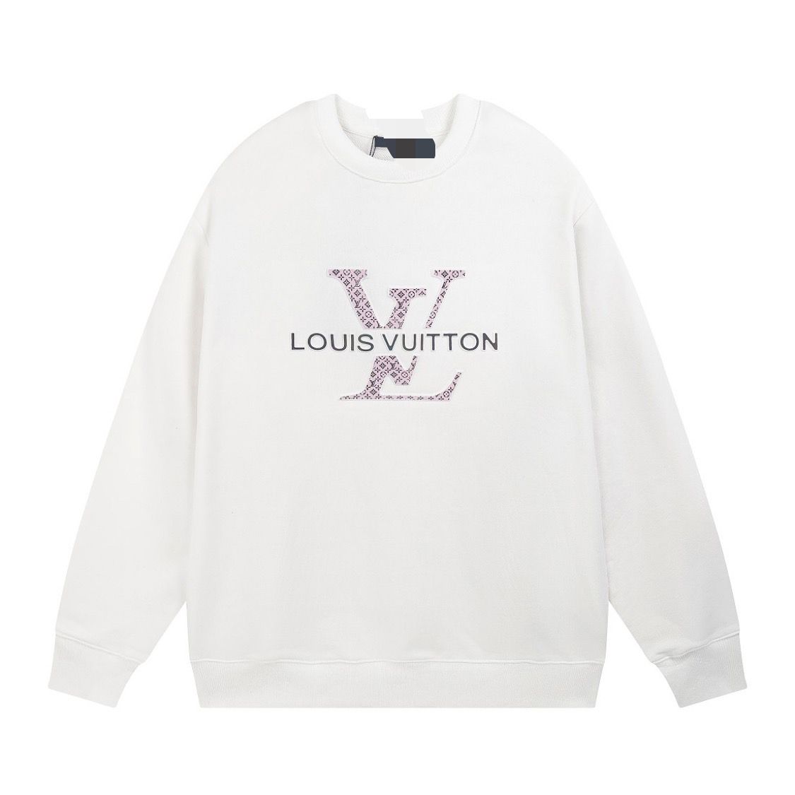 Autumn and winter new letter classic round neck sweater print loose 1209023