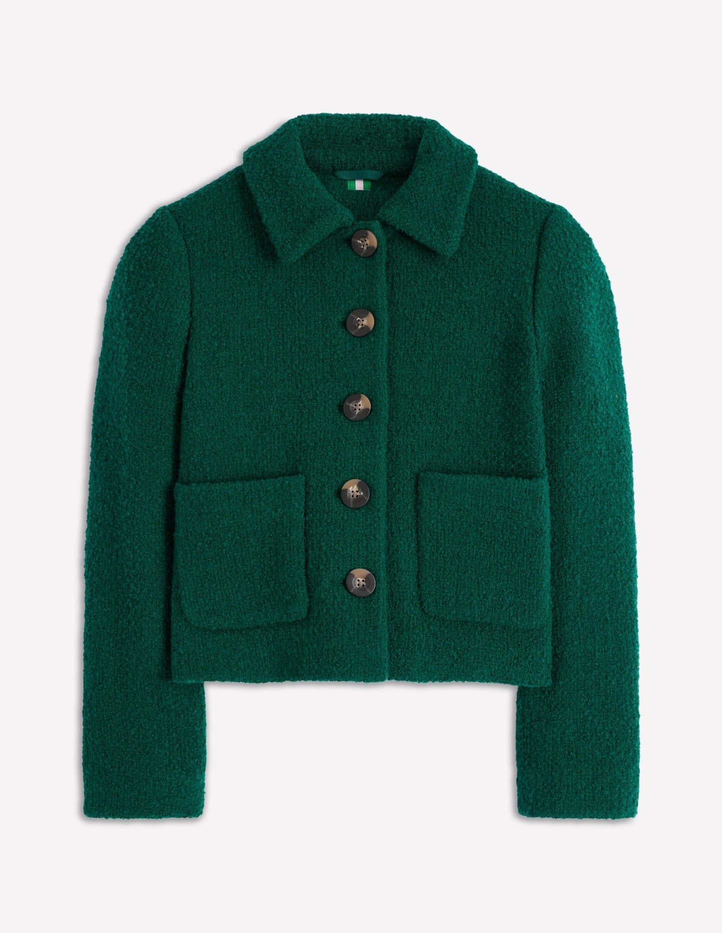 Knightsbridge Wool Jacket-Emerald Night