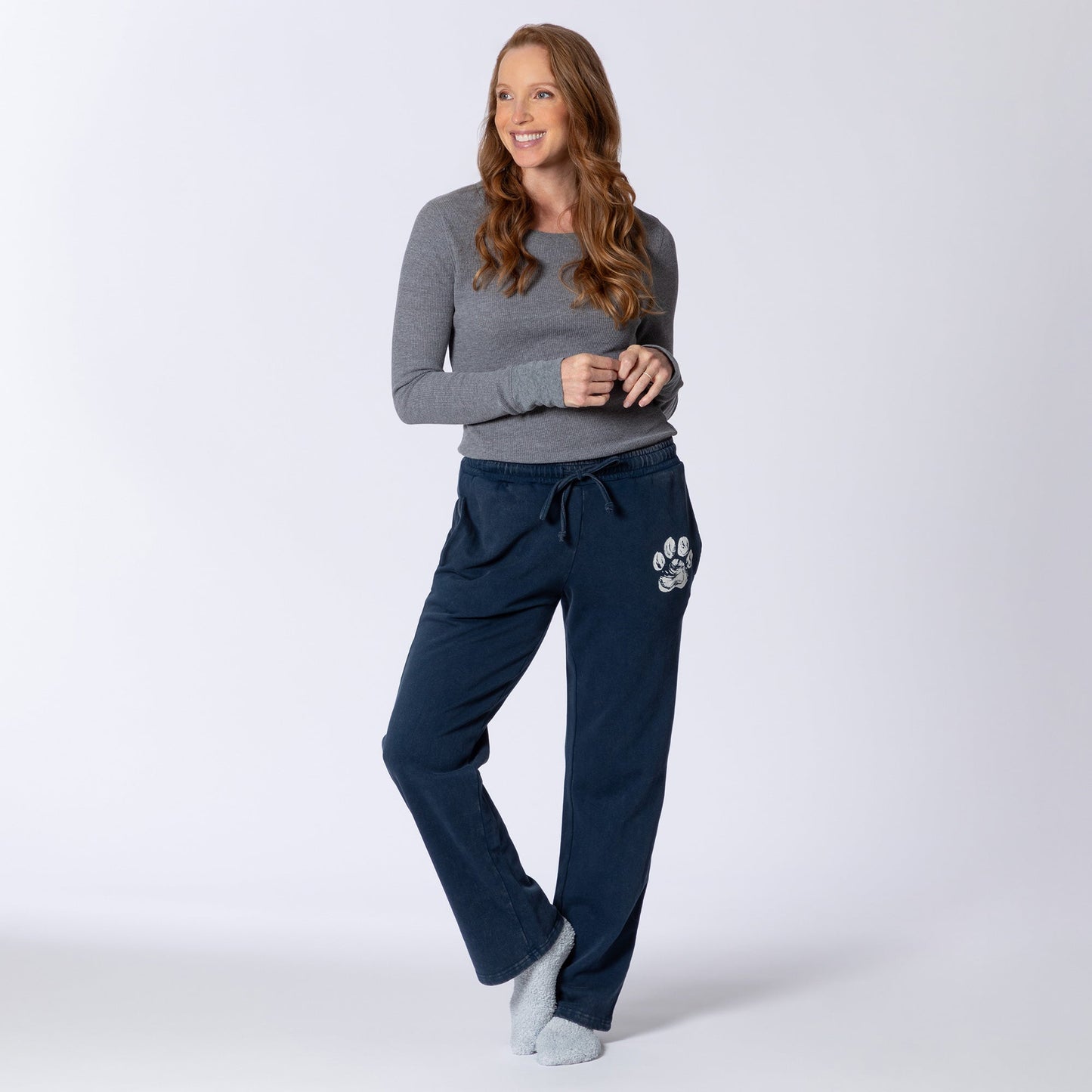 Paw Mineral Wash Straight Leg Sweatpants