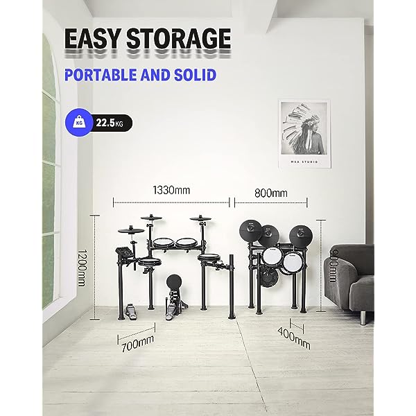 🔥Hot Sale Now🔥 DED-200 Electric Drum Sets