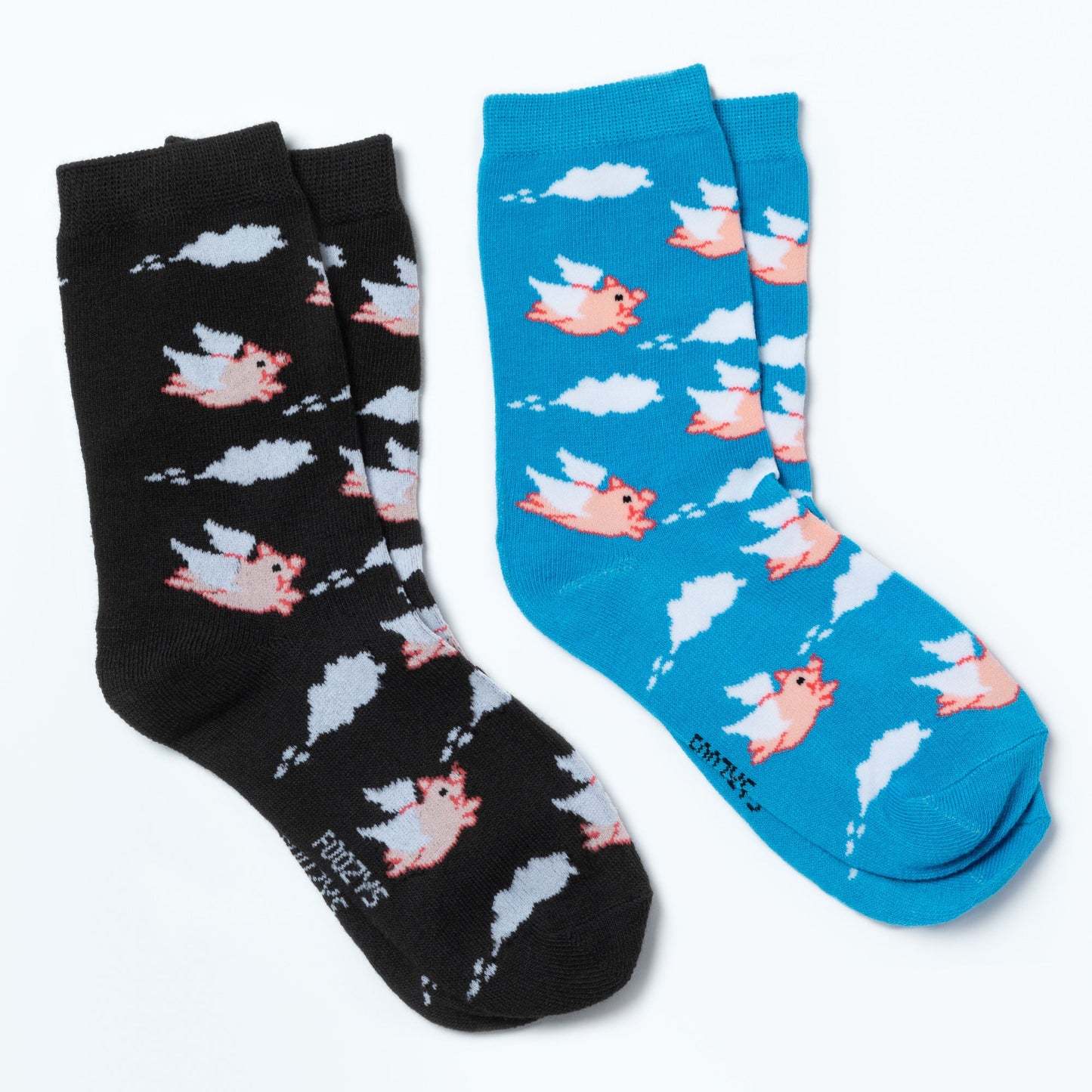Foozys® Women's Crew Socks - Set of 2 Pairs