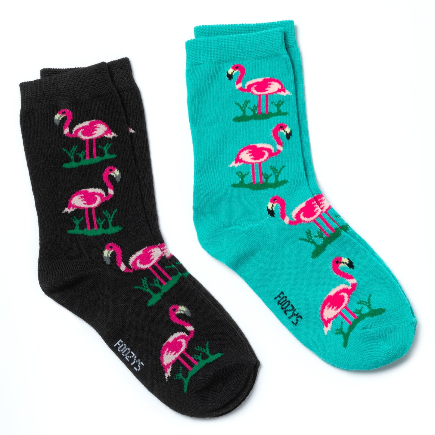 Foozys® Women's Crew Socks - Set of 2 Pairs