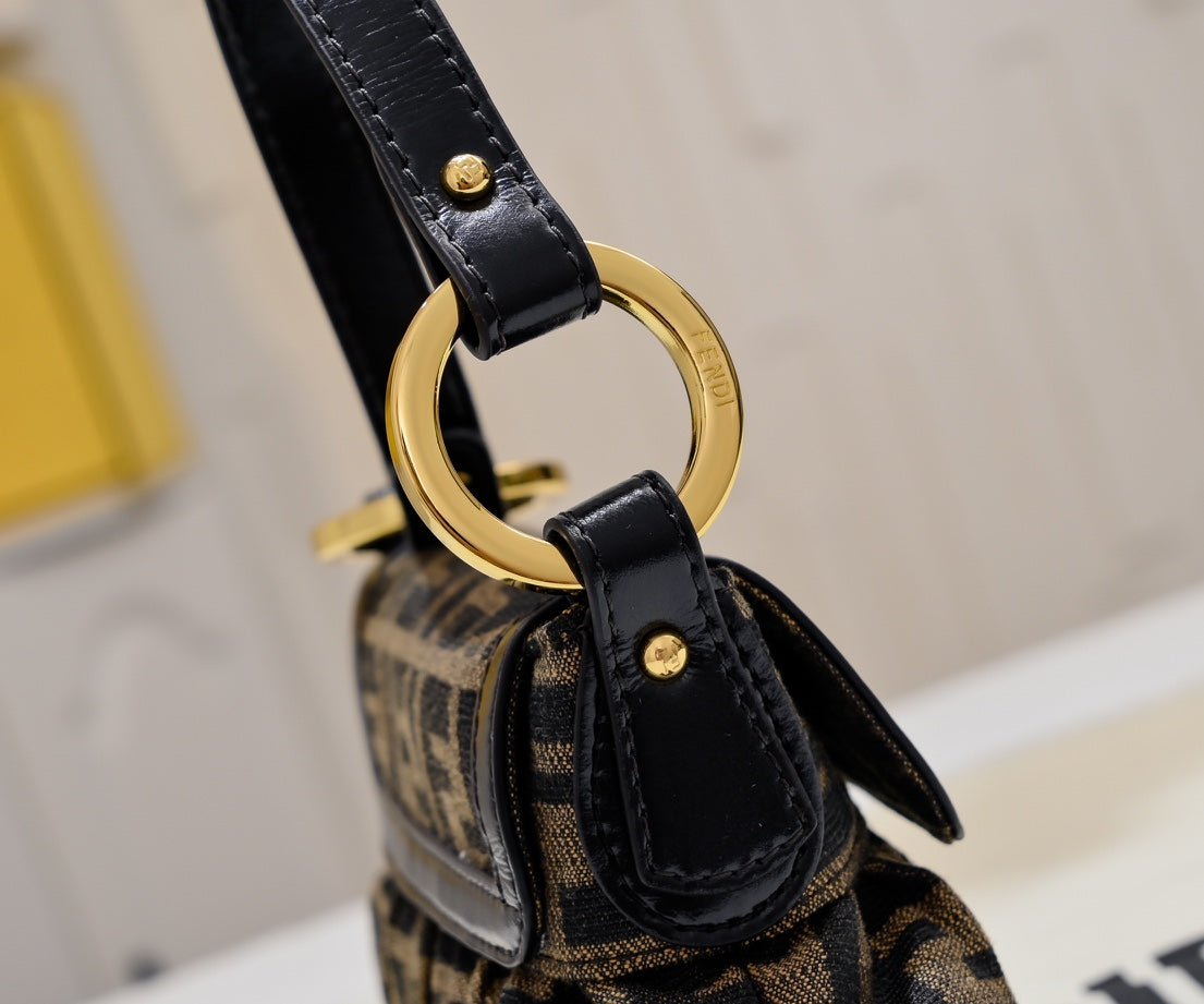 Fashion Design Large Capacity Women's Shoulder Bag Stylish Handheld Genuine Leather Canvas Messenger Bag 0424082102