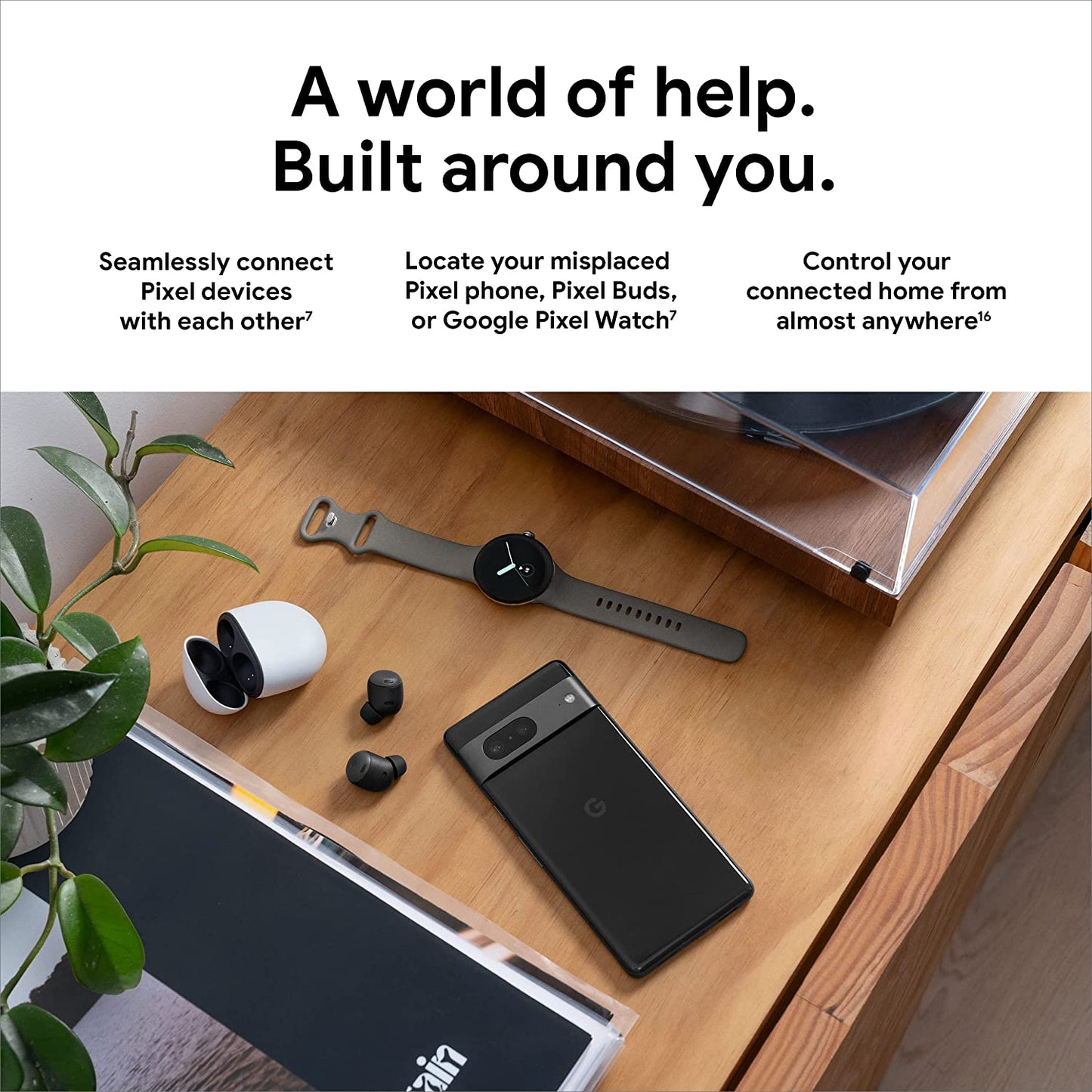 Google Pixel 7-5G Android Phone - Unlocked Smartphone with Wide Angle Lens and 24-Hour Battery - 128GB - Snow (Renewed)