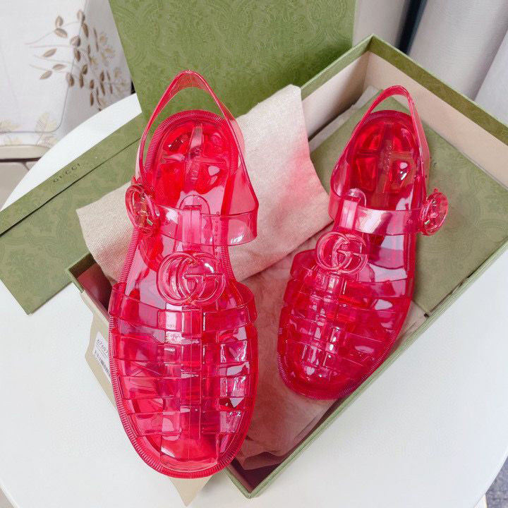 2023 New Hotsale Color G Logo Bright Women's Sandals