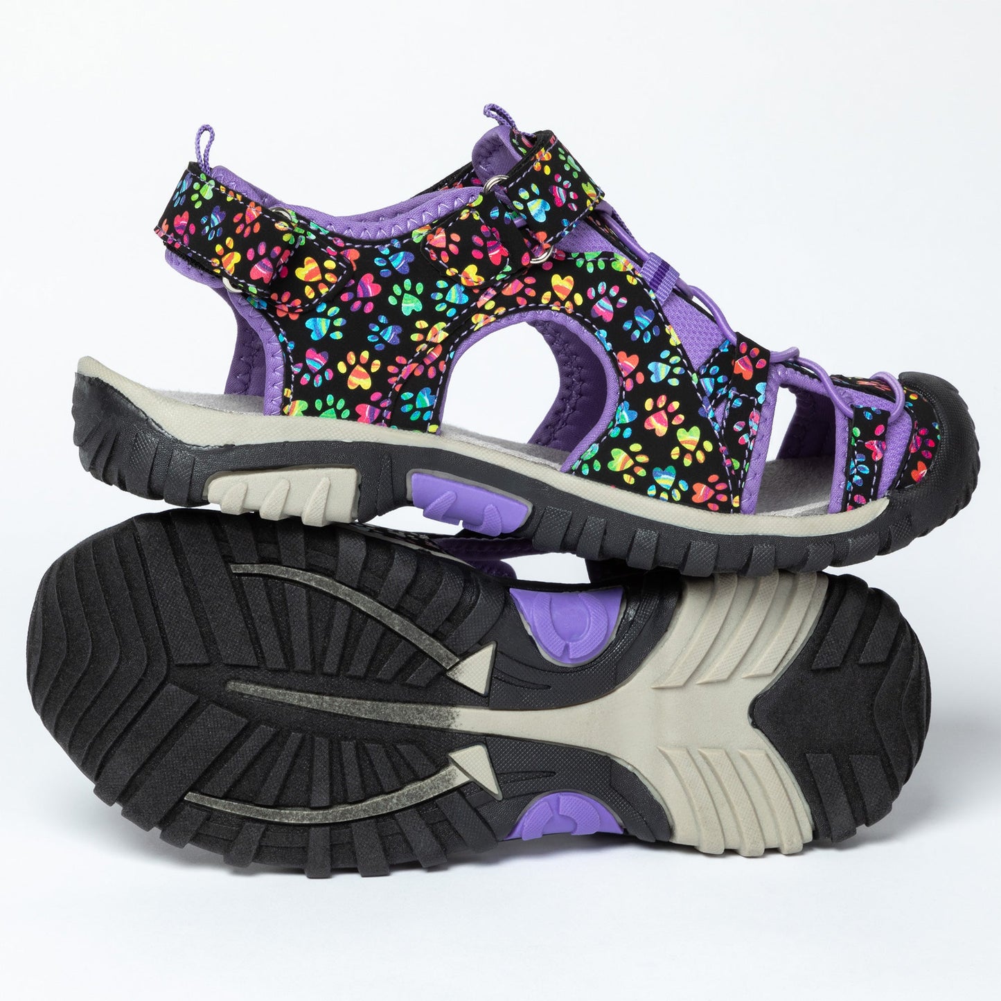 Walking Paws Adjustable Closed Toe Sport Sandals
