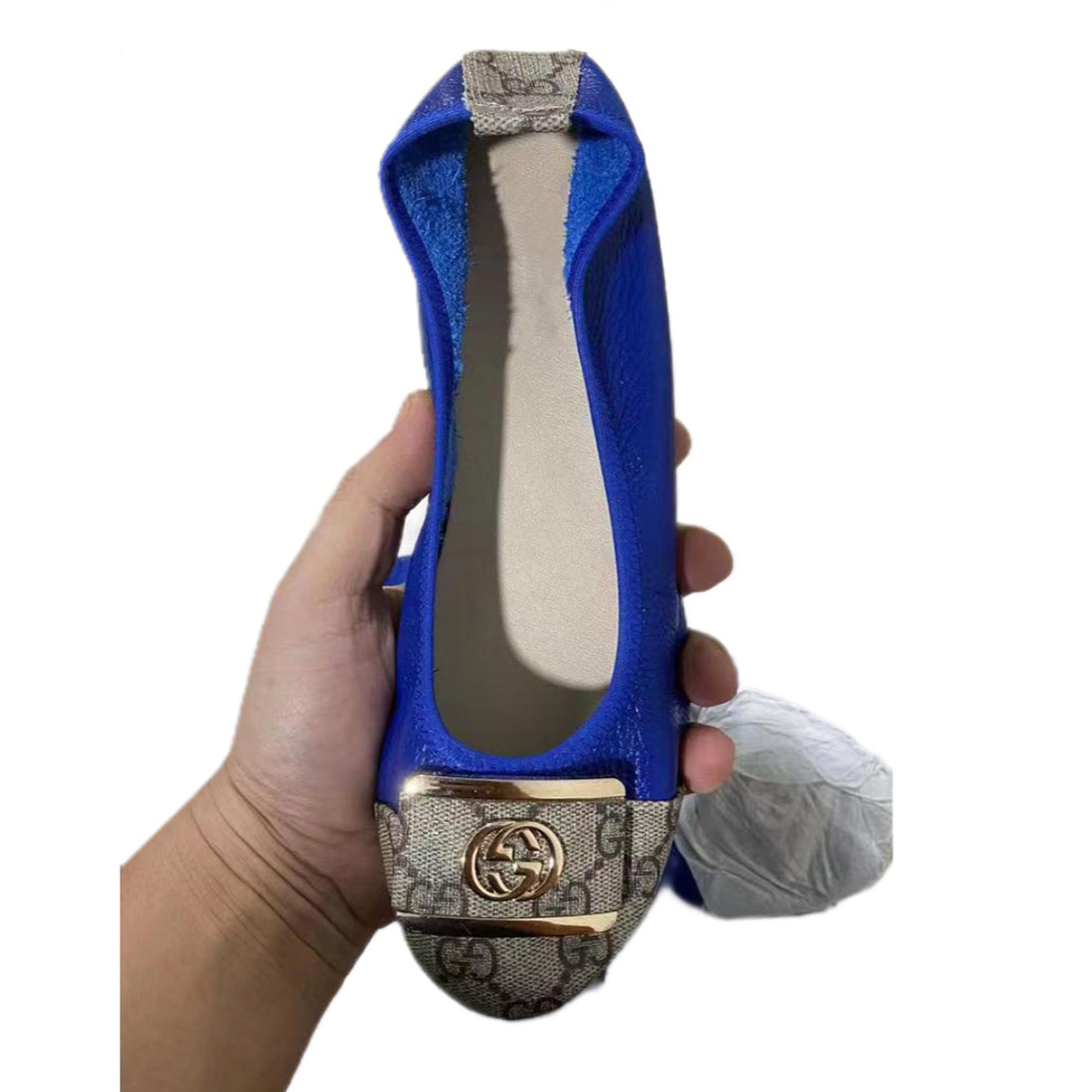 New shallow mouth round toe leather shoes PD10071238