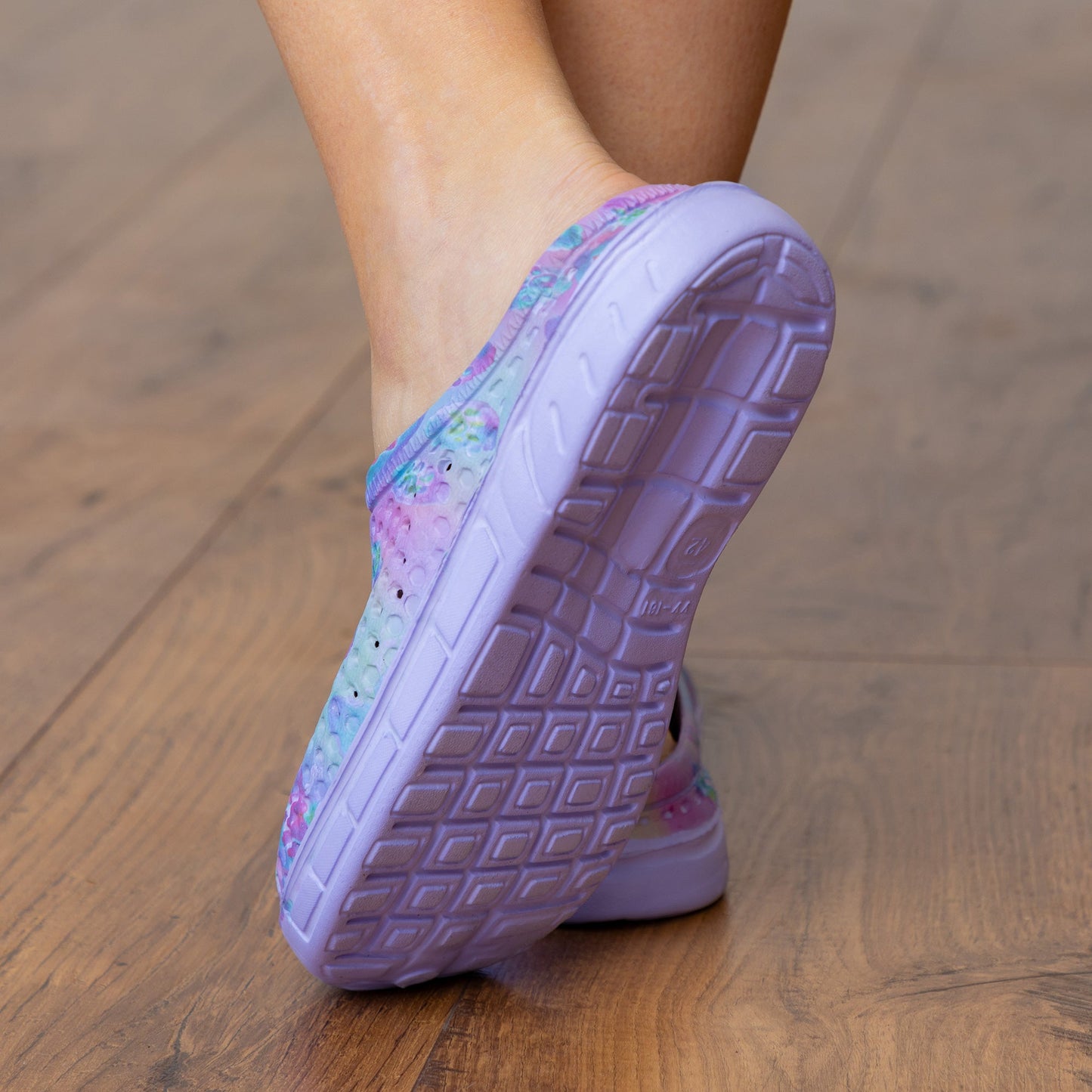 Rainbow Paw Slip-On Clogs