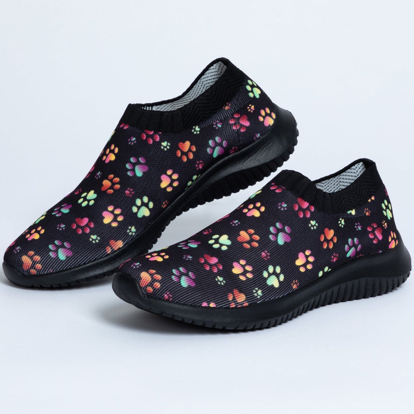 Purple Paw Flex Walking Shoes