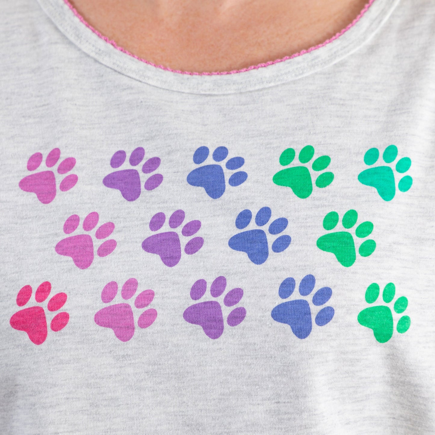 Rainbow Paws Pajama Short Set