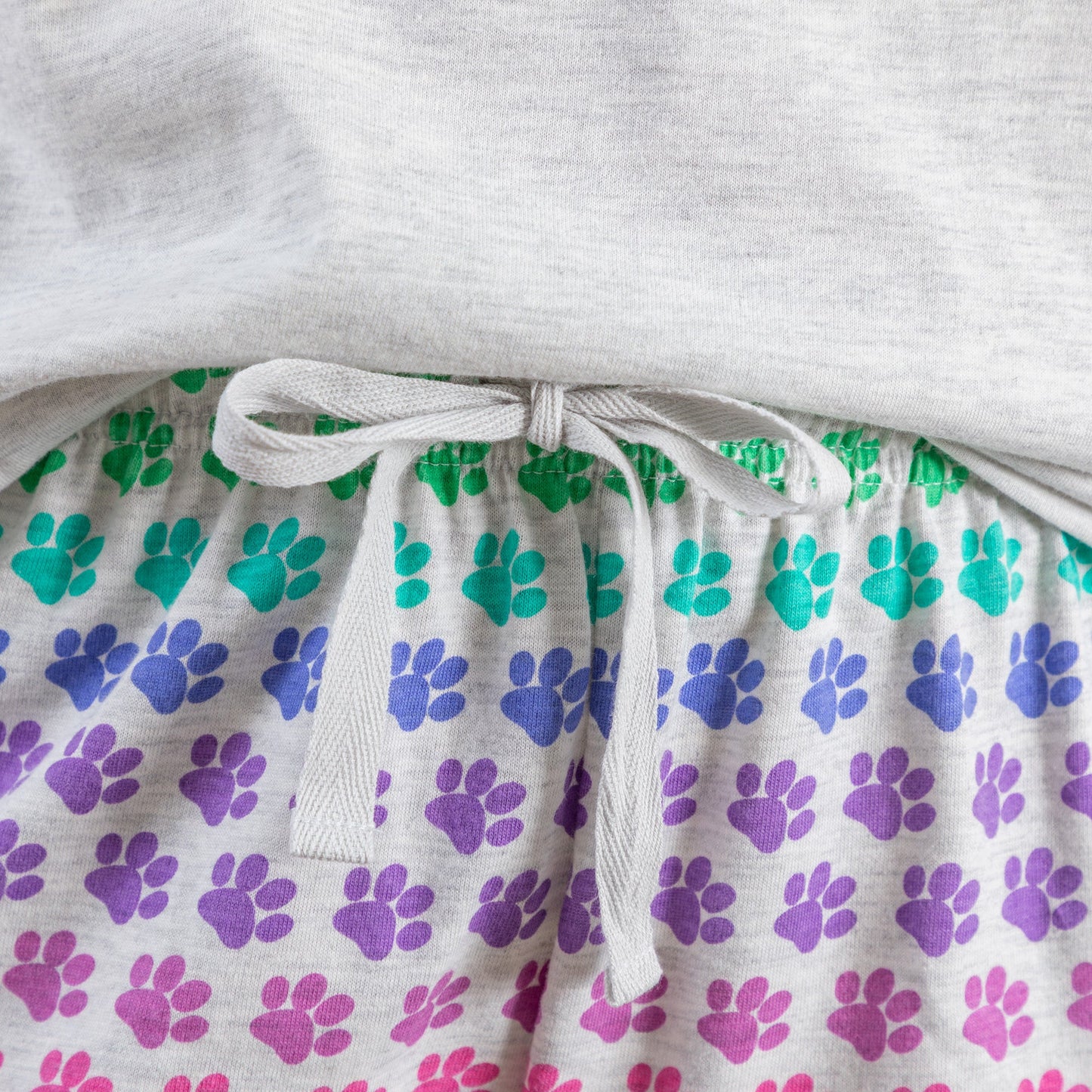 Rainbow Paws Pajama Short Set