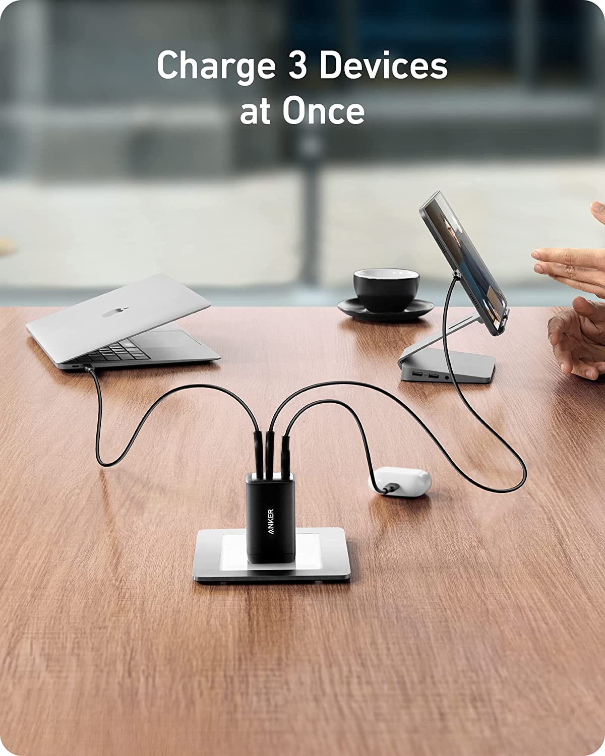 Anker 737 Power Bank (PowerCore 24K), 24,000mAh 3-Port Portable Charger with 140W Output, Smart Digital Display, Compatible with iPhone 14/13 Series, Samsung, MacBook, Dell, AirPods, and More