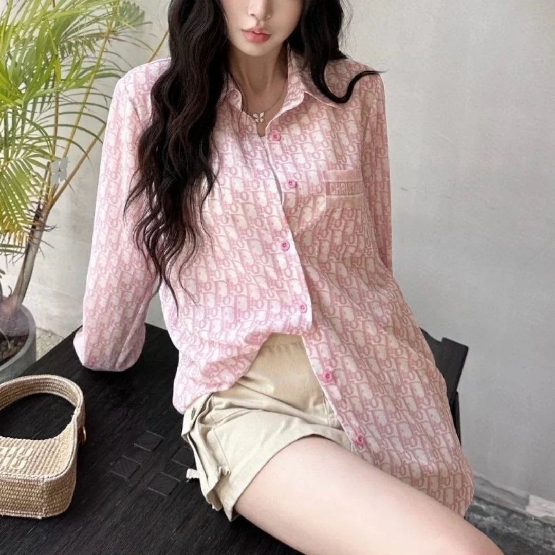 New Sunscreen Shirt Western Style All-match 1024042909