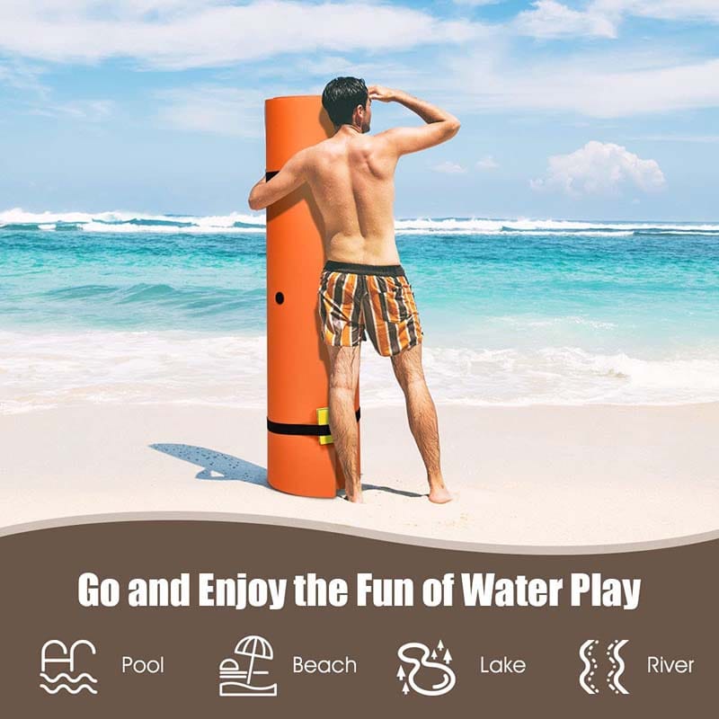 12' x 6' 3 Layer Tear-Resistant XPE Foam Floating Water Pad