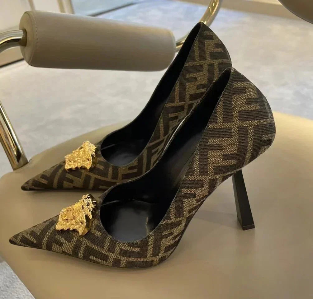Luxury Co-branded Women's High Heels 1025031910