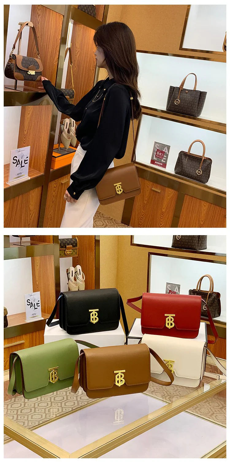 Fashion New Women's Bag, Simple And Solid Color Tofu Bag 1024010302