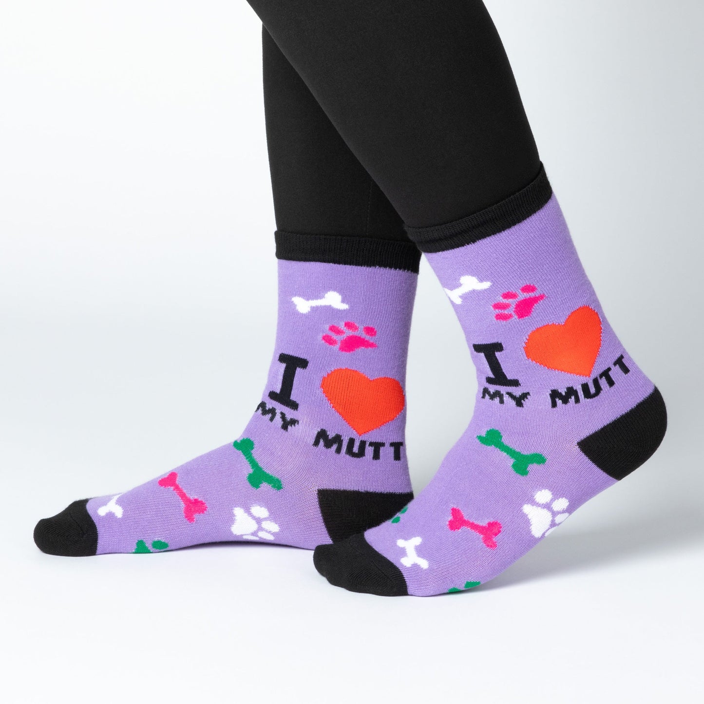 Foozys® Women's Crew Socks - Set of 2 Pairs