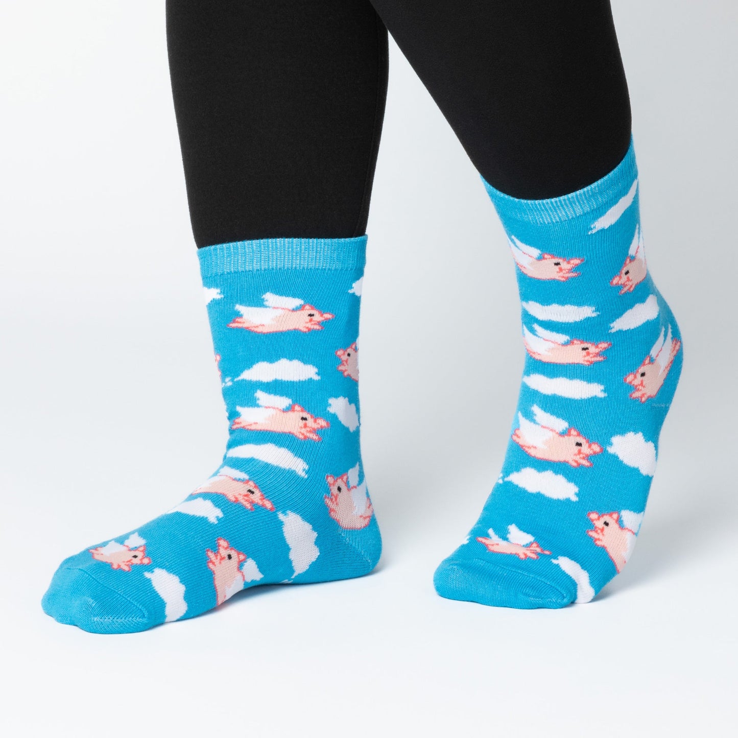 Foozys® Women's Crew Socks - Set of 2 Pairs