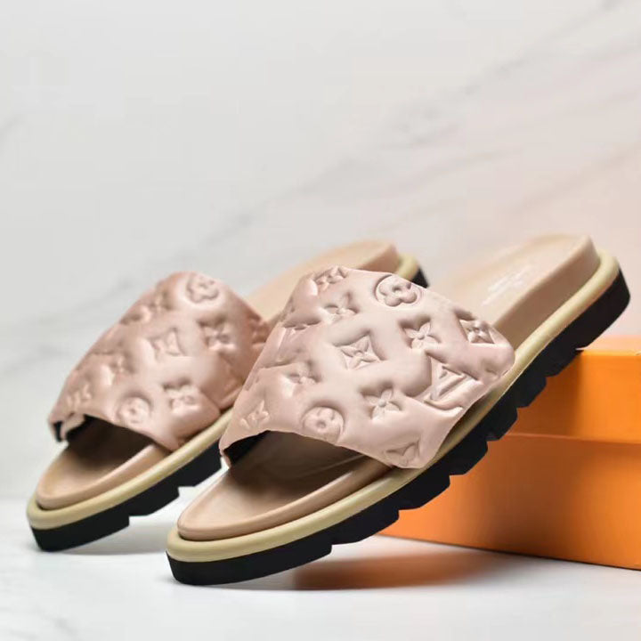 Super Soft Platform New Casual Slippers( Six Colors )