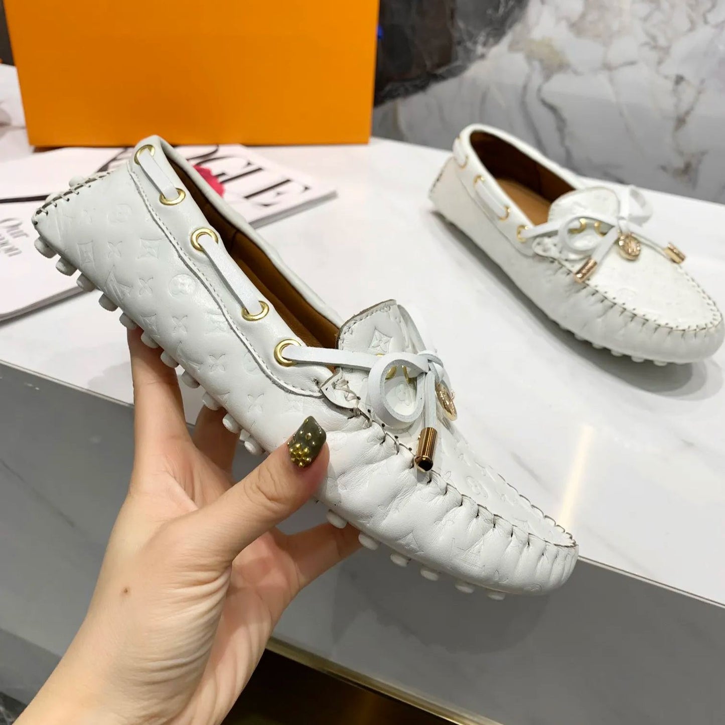25 New 5 Colors Women's Trendy All-Match All Season Slip-on Loafers XC04070704