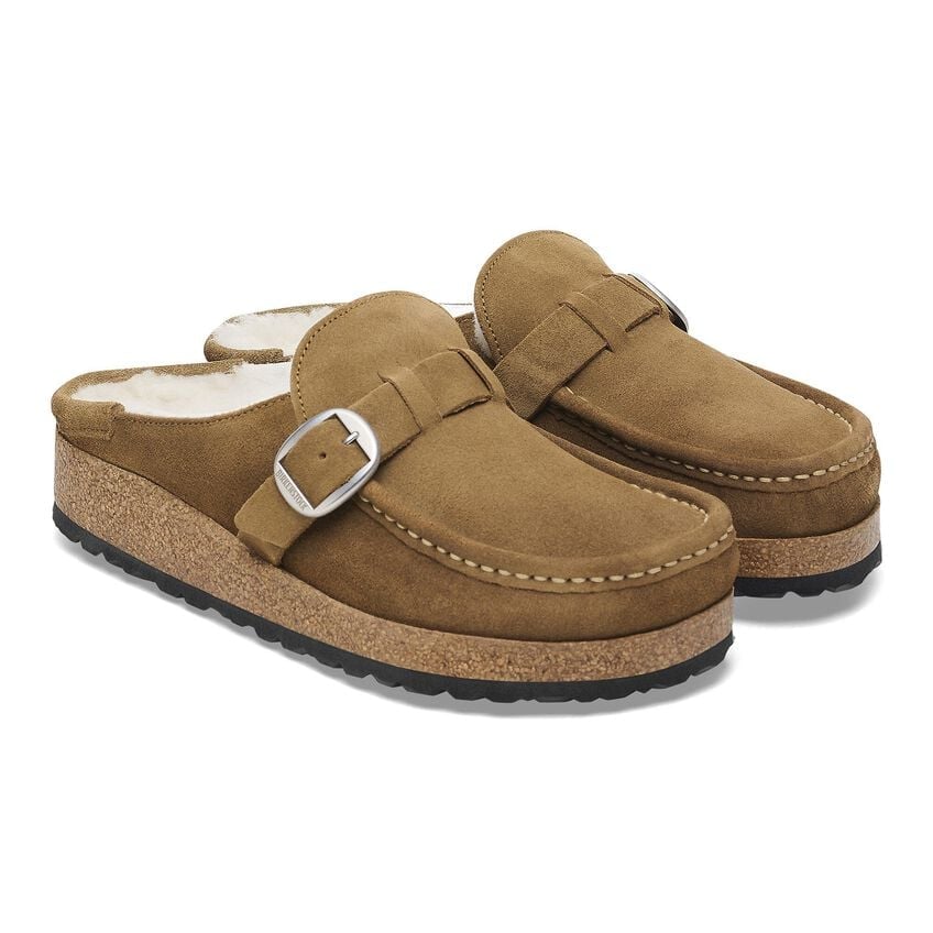 Buckley Shearling Suede Narrow