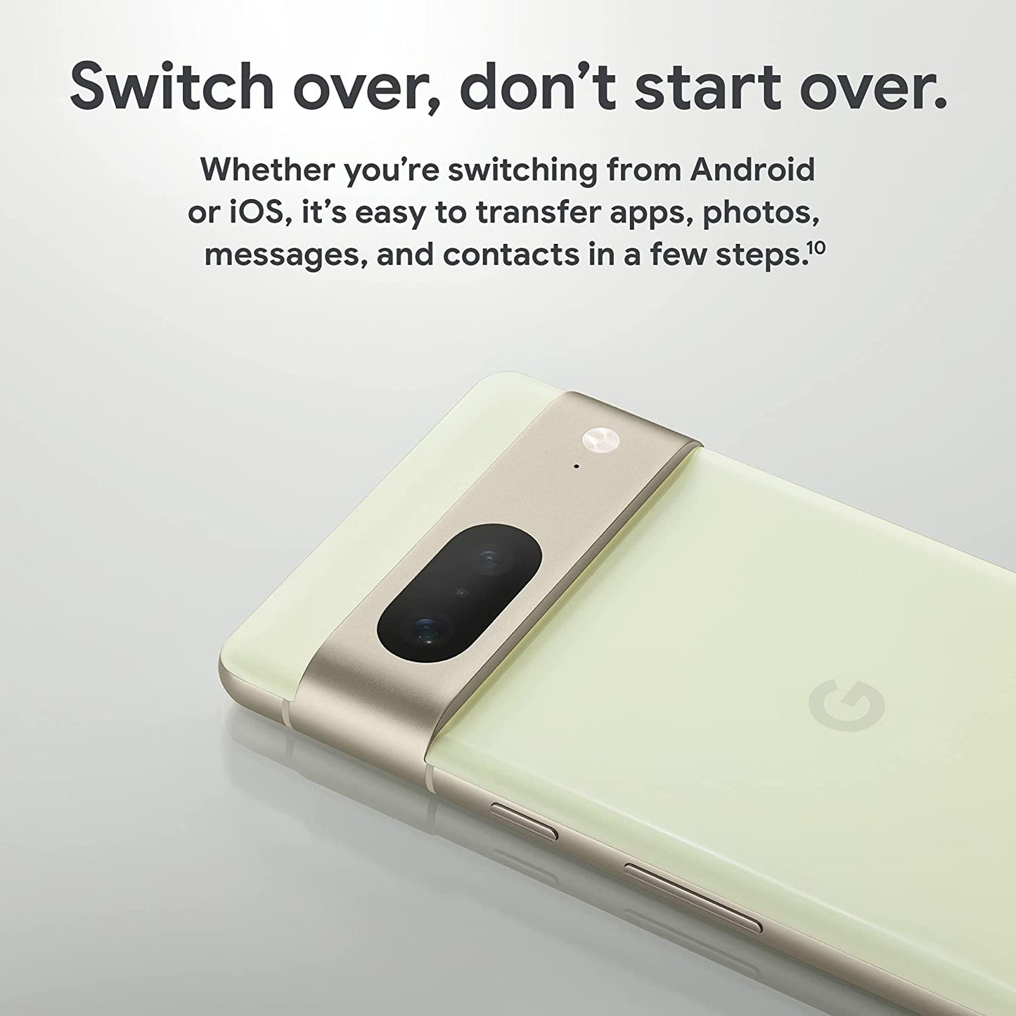 Google Pixel 7-5G Android Phone - Unlocked Smartphone with Wide Angle Lens and 24-Hour Battery - 128GB - Snow (Renewed)