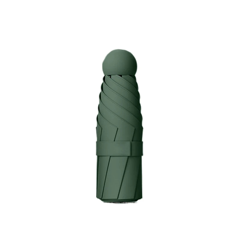 Capsule Umbrella Sunny And Rainy Dual Use Rain Proof Wind-resistant Sun Protection Outdoor Traveling Portable Mini Umbrella