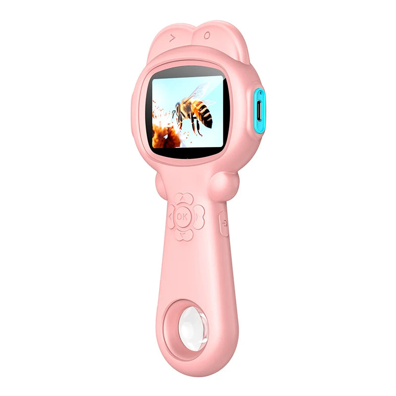New children's handheld camera microscope 2-in-1 toy