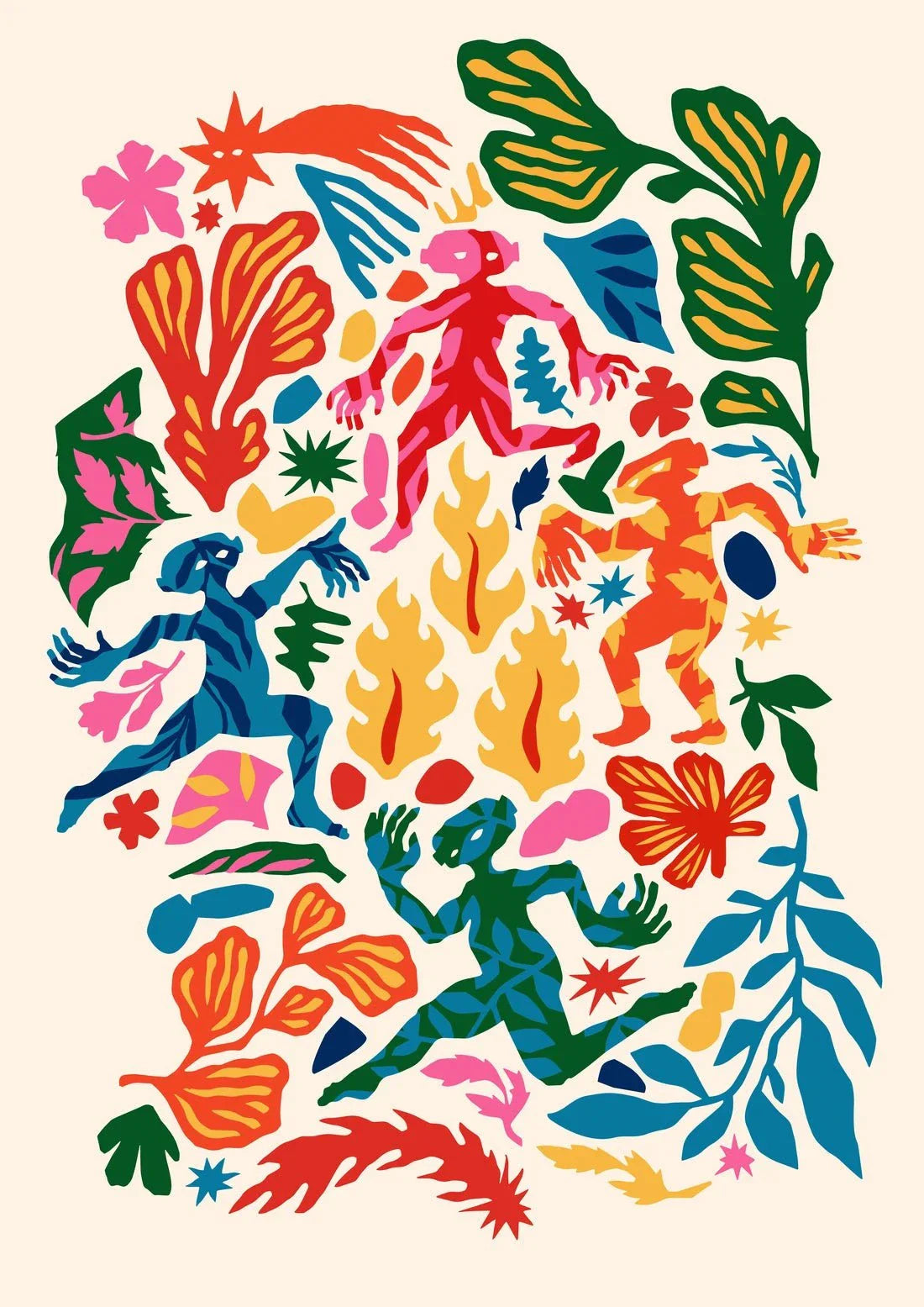 Meeting in the Kaleidoscopic Forest