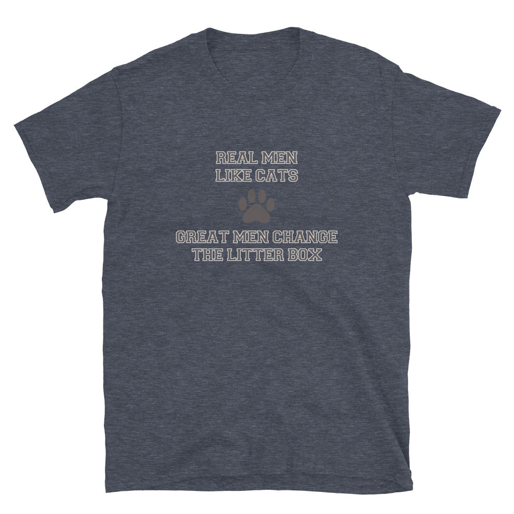 Real Men Like Cats T-Shirt