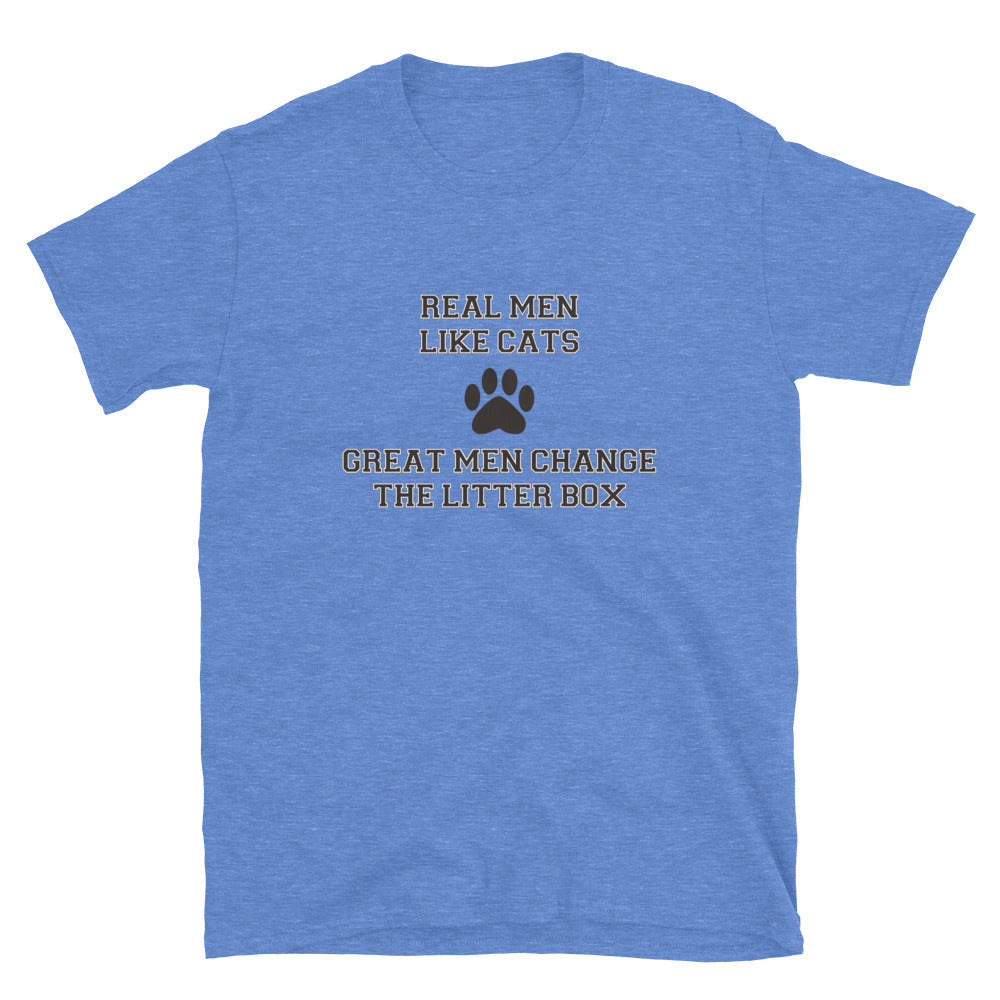 Real Men Like Cats T-Shirt