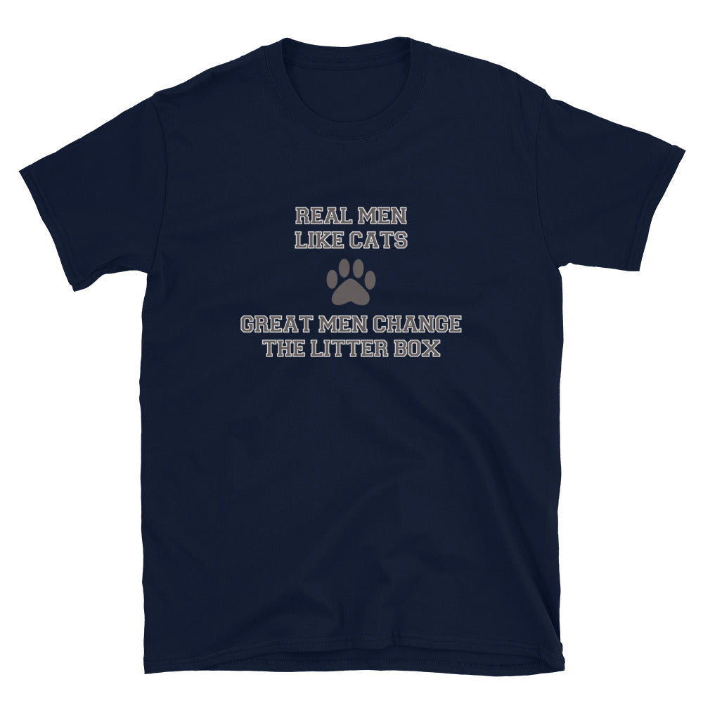 Real Men Like Cats T-Shirt