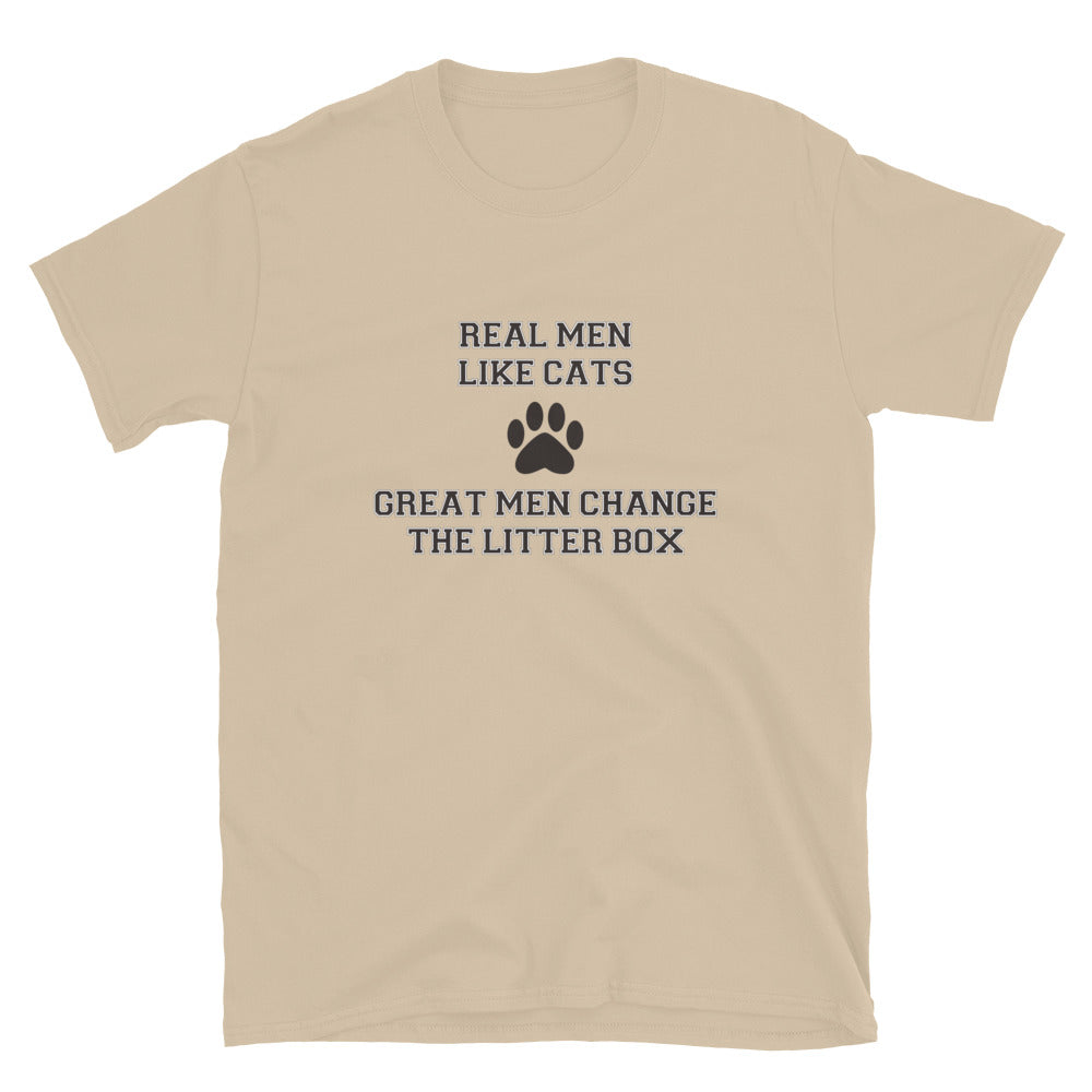 Real Men Like Cats T-Shirt