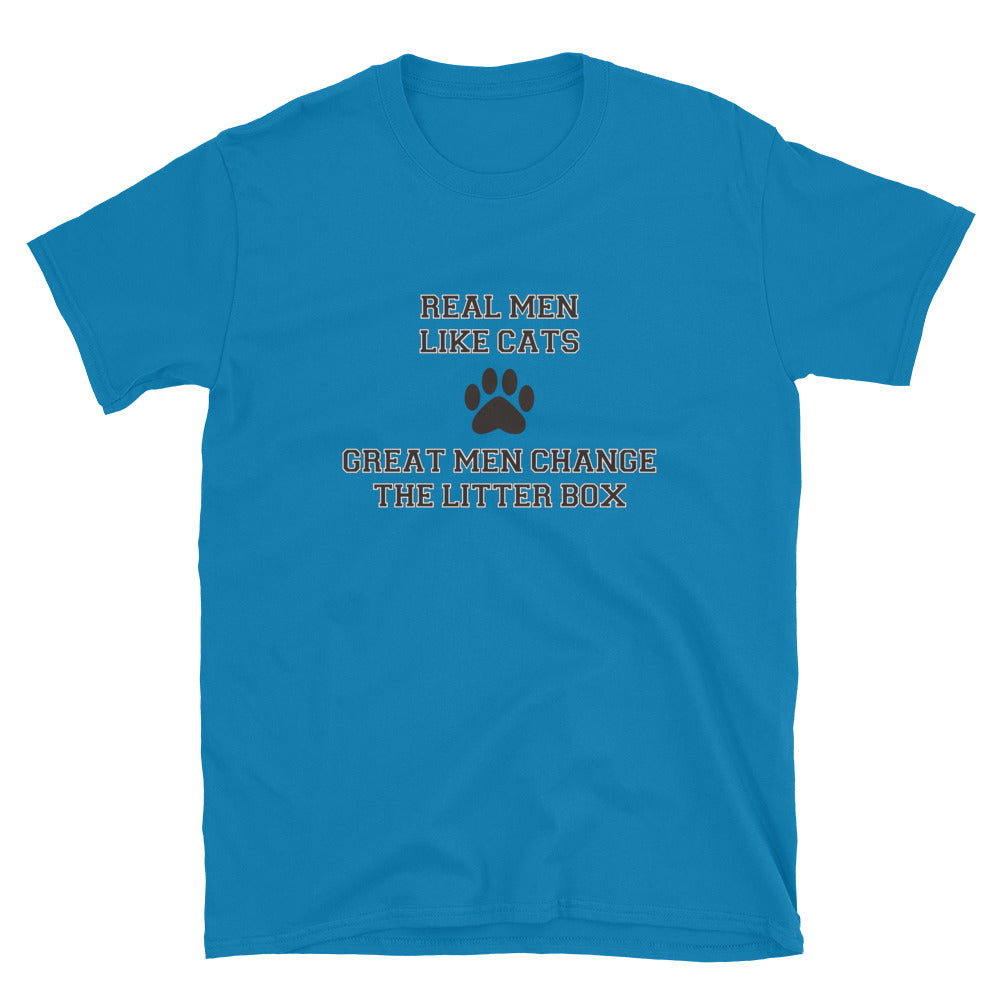 Real Men Like Cats T-Shirt