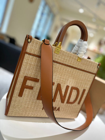 Straw tote bag XC0123071818