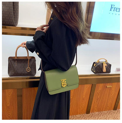 Fashion New Women's Bag, Simple And Solid Color Tofu Bag 1024010302
