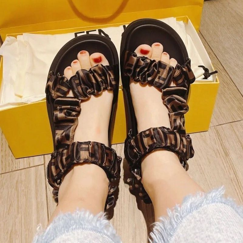 Fashion Retro platform sandals PD1023071708