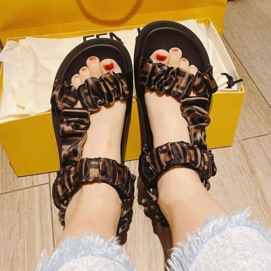 Fashion Retro platform sandals PD1023071708