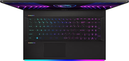 MSI GE77HX Raider 17.3" 360Hz (Intel 12th Gen i7-12800HX, NVIDIA GeForce RTX 3080 Ti 16GB 175W, 64GB DDR5 RAM, 4TB PCIe SSD) FHD Thin Bezel Gaming Laptop, Thunderbolt 4, RGB Backlit, Win 11 Home