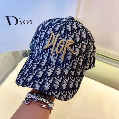 Explosive trendy brand D letter presbyopia embroidery baseball cap all-match cap
