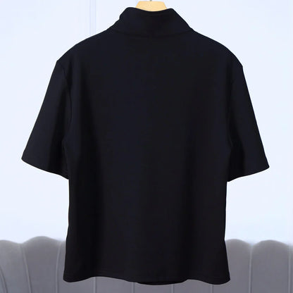 New fashion knitting short sleeve 1025041713