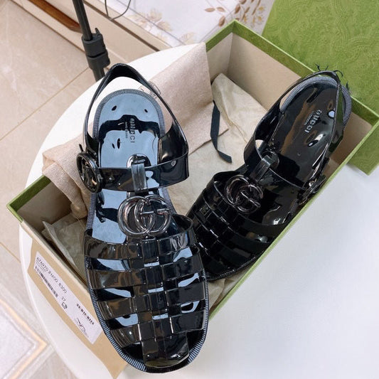2023 New Hotsale Color G Logo Bright Women's Sandals