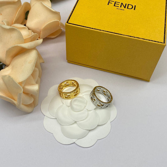 FD Letters Fashion Ring PD0425071813