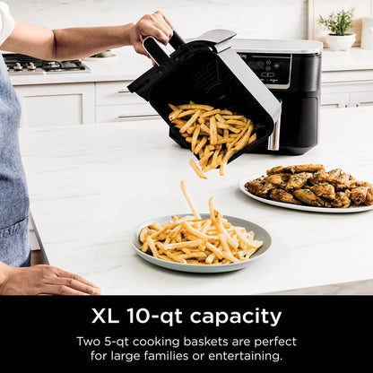 🔥Clearance Sale - Air Fryer with 2 Independent Frying Baskets