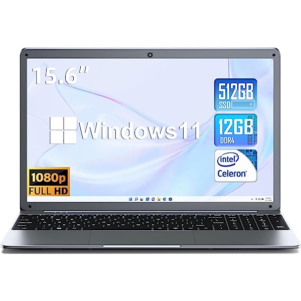 Btrwo™ 🔥 Laptop 15.6 Inch 4GB DDR4 128GB SSD, Windows 11