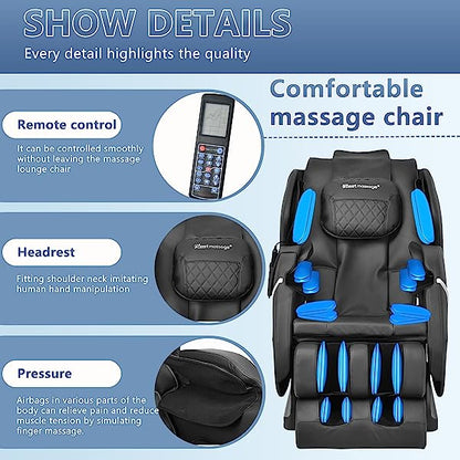 🔥Hot Sale Now🔥Zero Gravity Full Body Shiatsu Massage Chair
